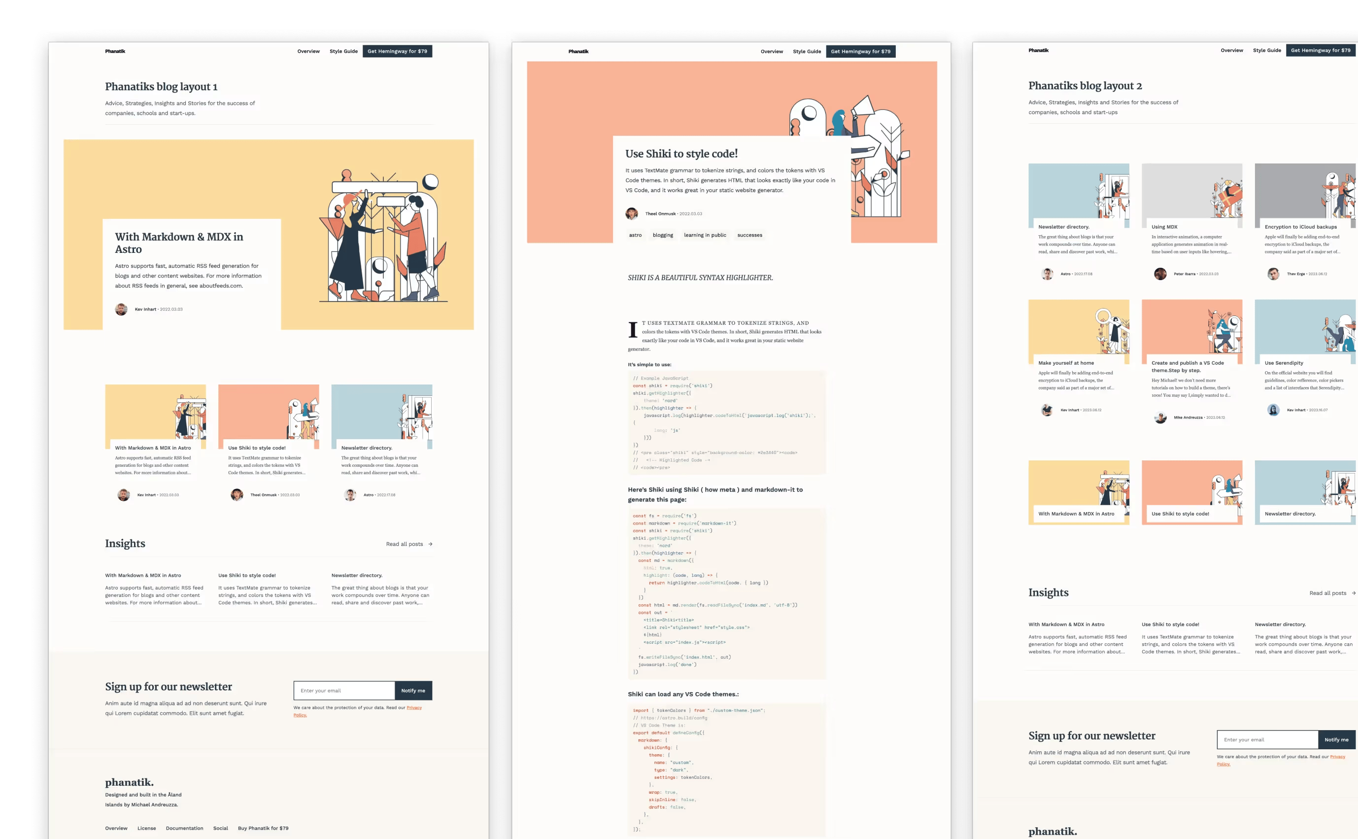 Phanatik – Playful and Vibrant Blog and Educational Template