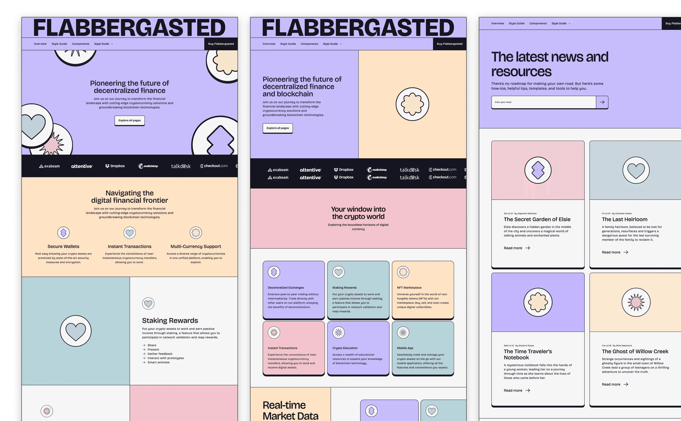 Flabbergasted UI Kit – Vibrant and Playful Theme for SaaS