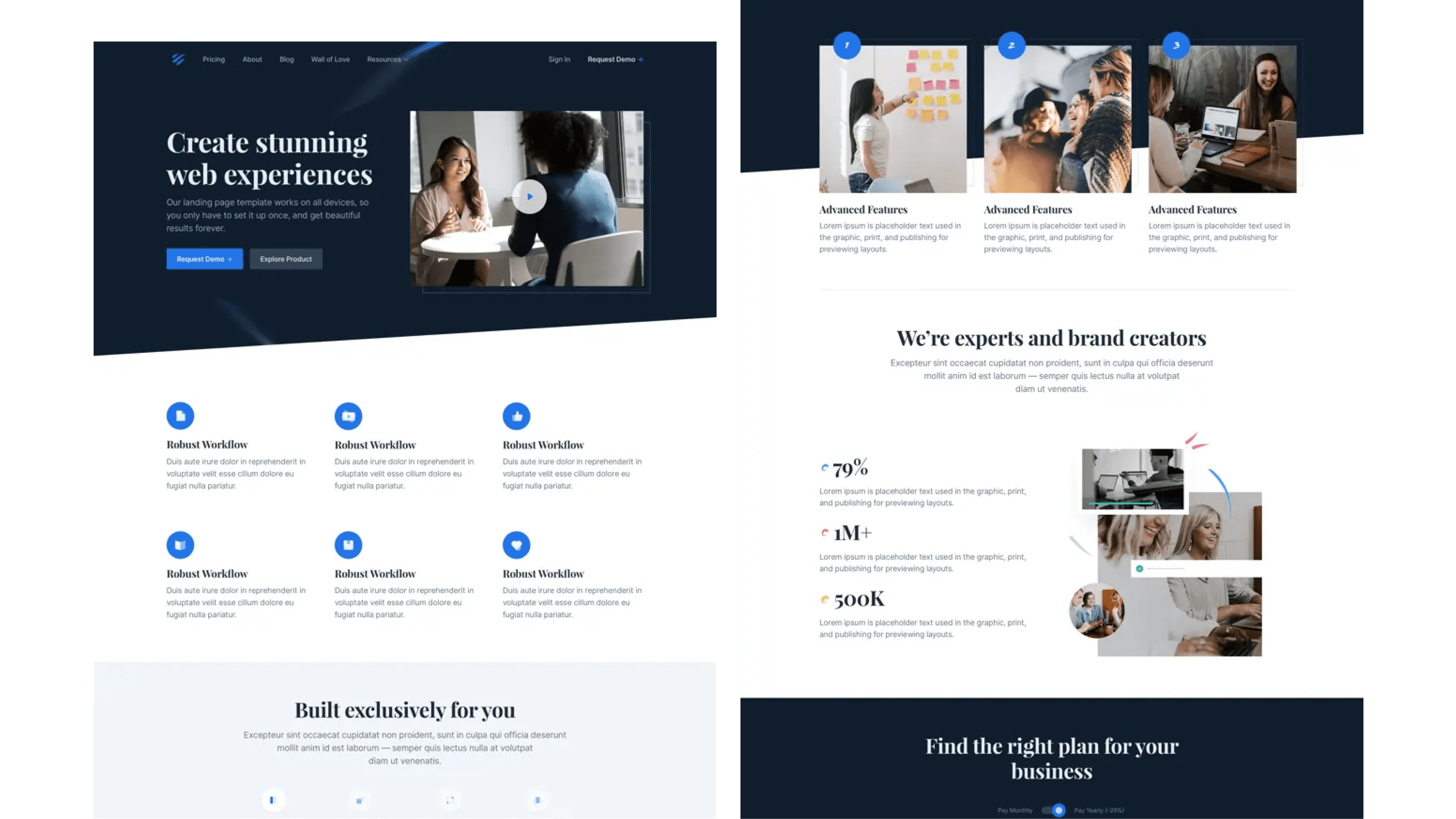 Tidy – Professional Website Template for Corporate Presence